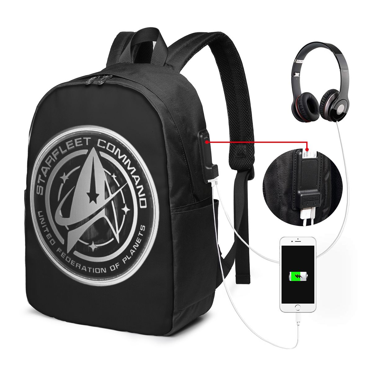Backpacks - حقيبة ظهر لسلسلة ستار تريكس الخيالية
