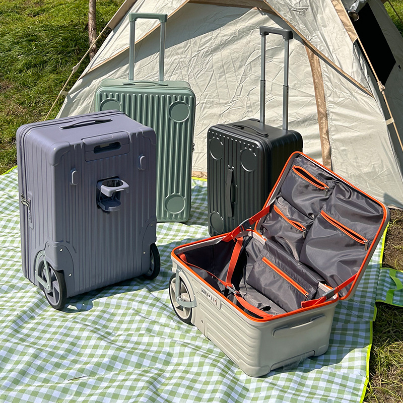 20/24 بوصة في الهواء الطلق الأ - مراجعة Spinner Wheel Rolling Suitcase 20 Inch وسعره