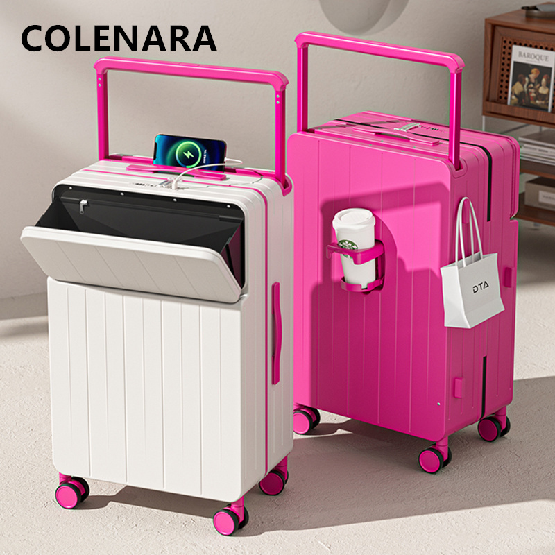 حقيبة سفر متعددة الوظائف من كو - مراجعة Front Opening Laptop Luggage 24 Inch وسعره