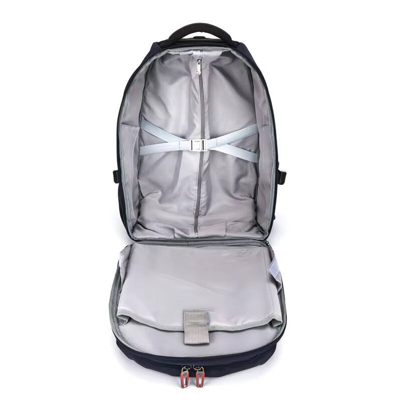 حقيبة ظهر بعجلات للسفر والركاب - مراجعة Foldable Rolling Luggage Bag وسعره