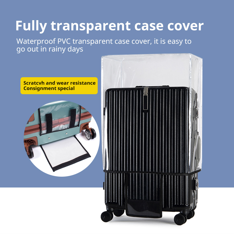غطاء حماية للأمتعة شفاف بالكام - مراجعة Waterproof Suitcase Cover Protector وسعره