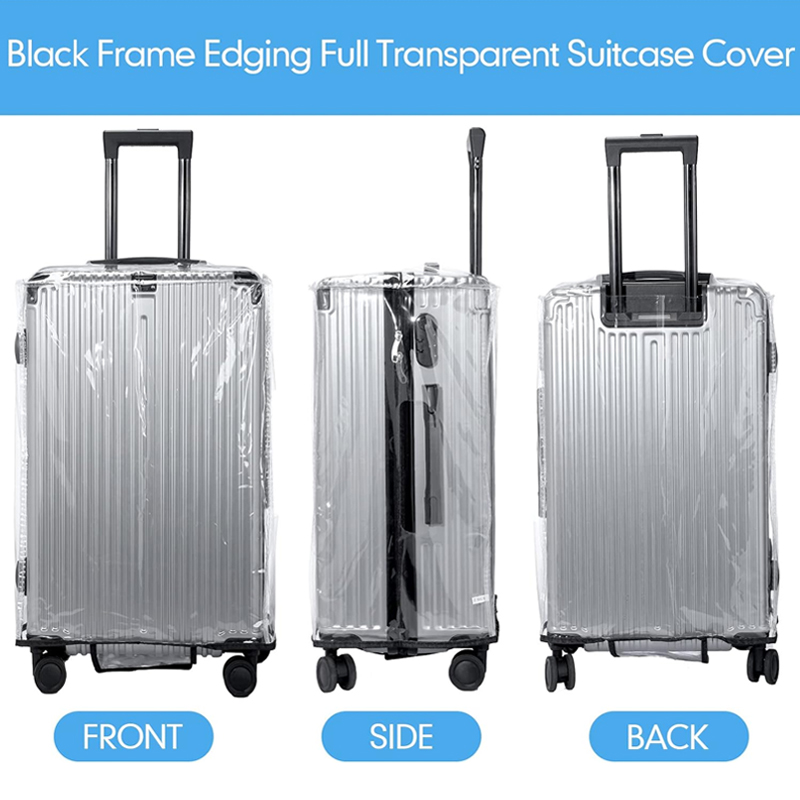 غطاء حماية للأمتعة شفاف بالكام - مراجعة Waterproof Suitcase Cover Protector وسعره