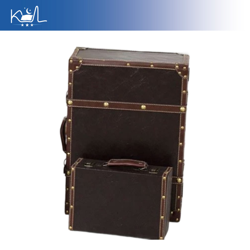 صندوق تخزين على شكل حقيبة سفر  - مراجعة Retro Vintage Trunk Suitcase وسعره