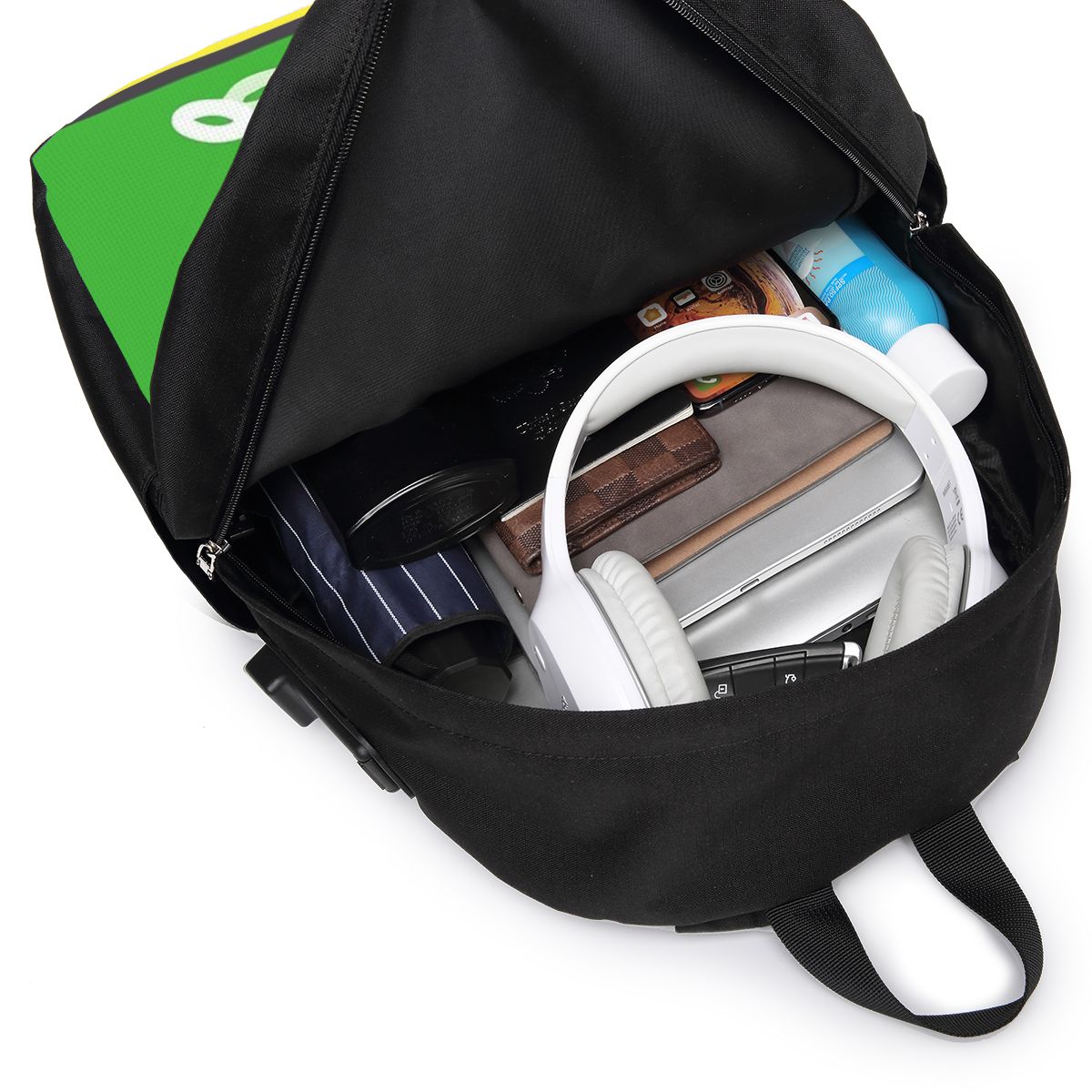 حقيبة ظهر مطبوعة بتصميم رقائق  - مراجعة Backpacks وسعره