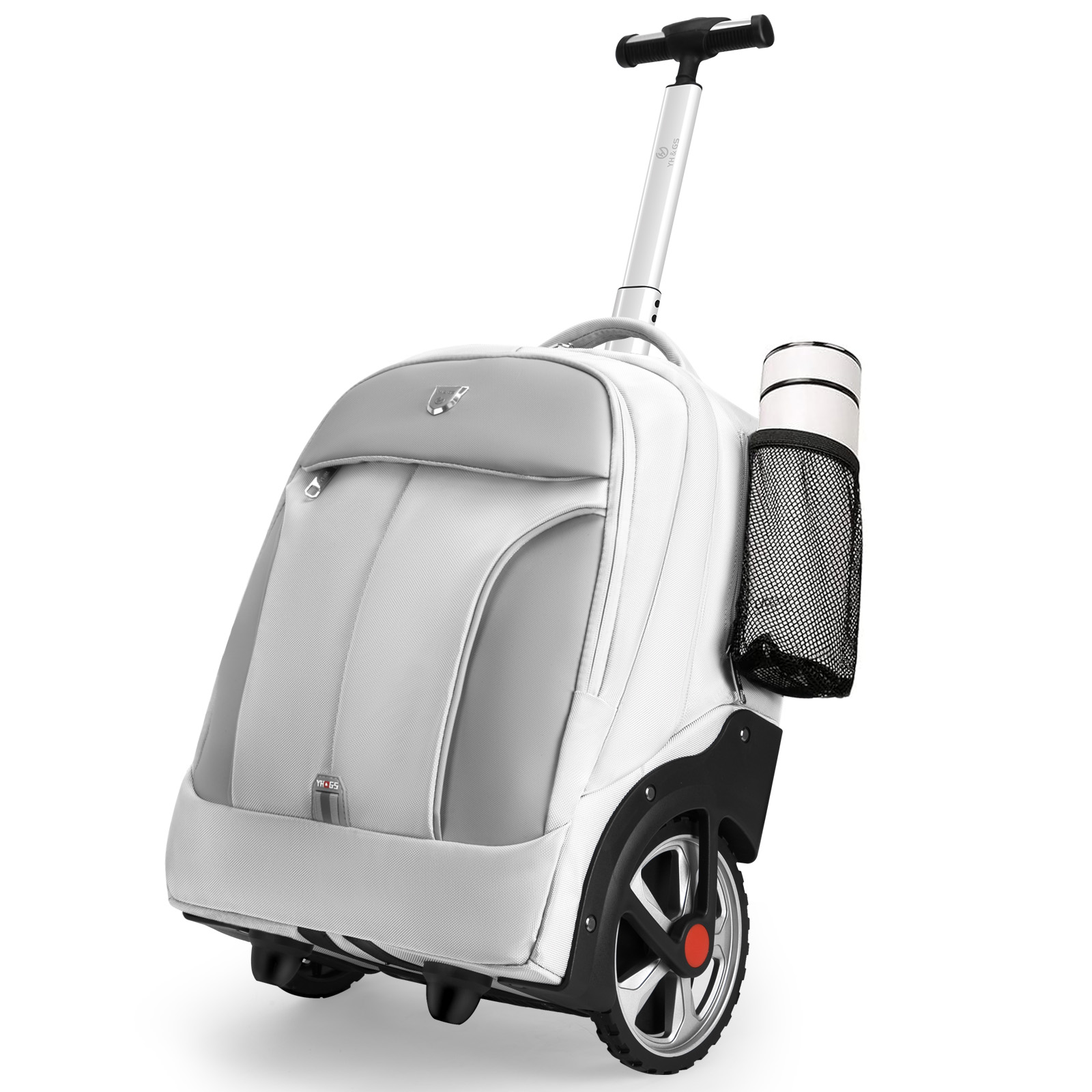 حقيبة ظهر بعجلات للسفر، حقائب  - مراجعة Foldable Rolling Luggage Bag وسعره