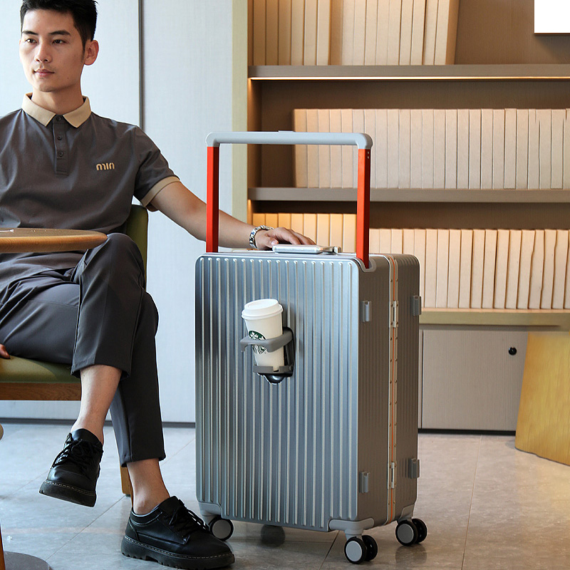 حقيبة جديدة بمقبض واسع على عجل - مراجعة Spinner Wheel Rolling Suitcase 20 Inch وسعره