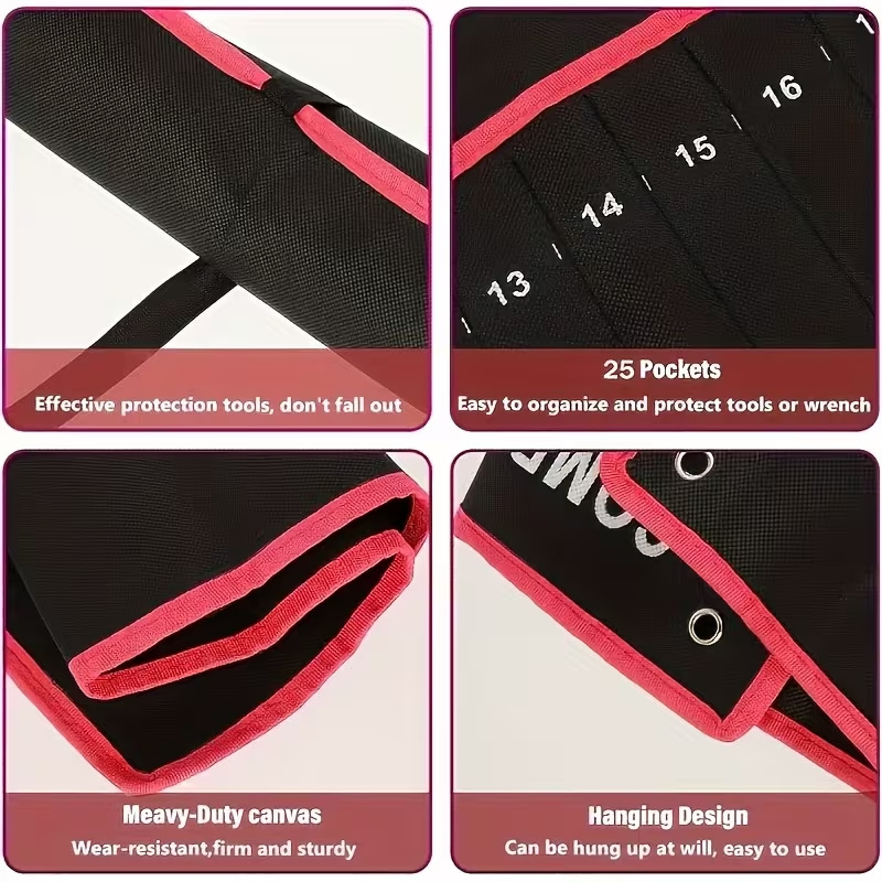 منظم أدوات TINSOL بـ 14 جيبًا  - مراجعة Foldable Rolling Luggage Bag وسعره