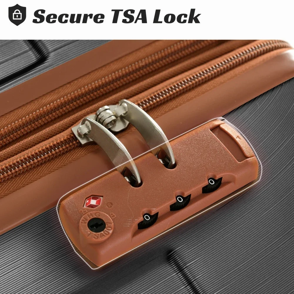 مجموعة حقائب سفر من 3 قطع، حقا - مراجعة Expandable Hard Shell Luggage Set وسعره