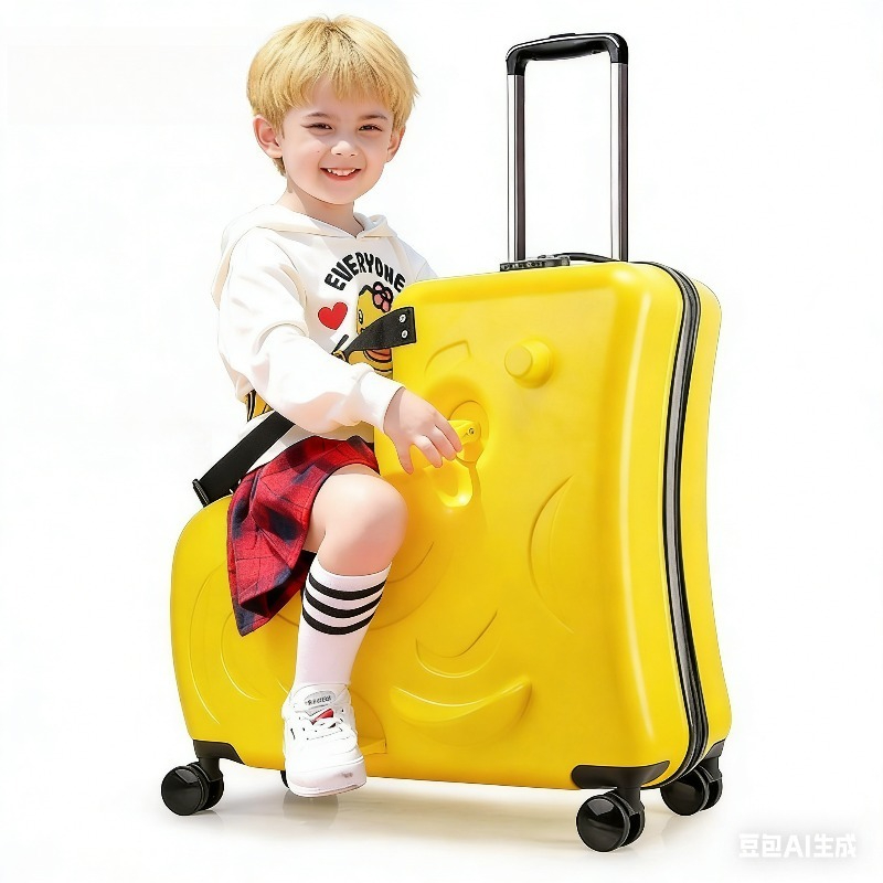 حقيبة سفر للأطفال مع عجلات وسك - مراجعة Kids Ride On Suitcase Scooter وسعره