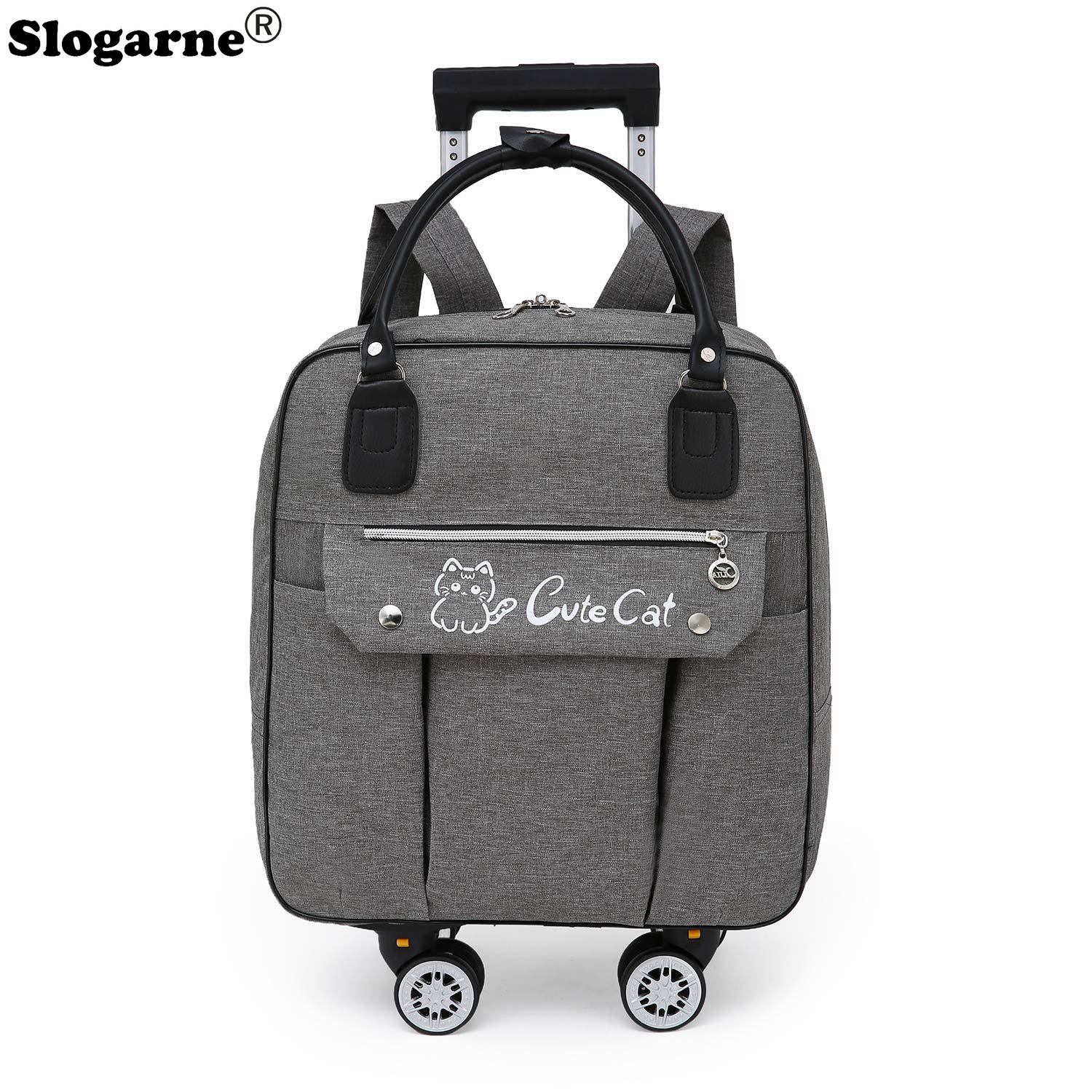 عربة سعة كبيرة حقيبة سفر عجلات - مراجعة Foldable Rolling Luggage Bag وسعره