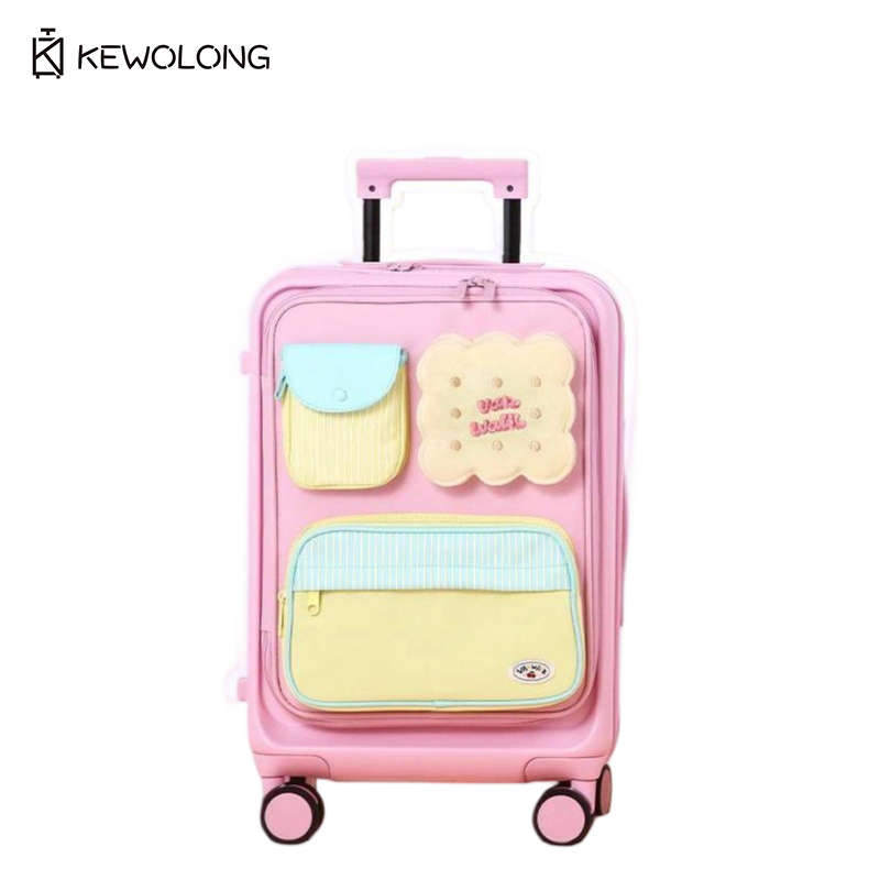 حقيبة سفر بعجلات دوارة مقاس 20 - مراجعة Spinner Wheel Rolling Suitcase 20 Inch وسعره