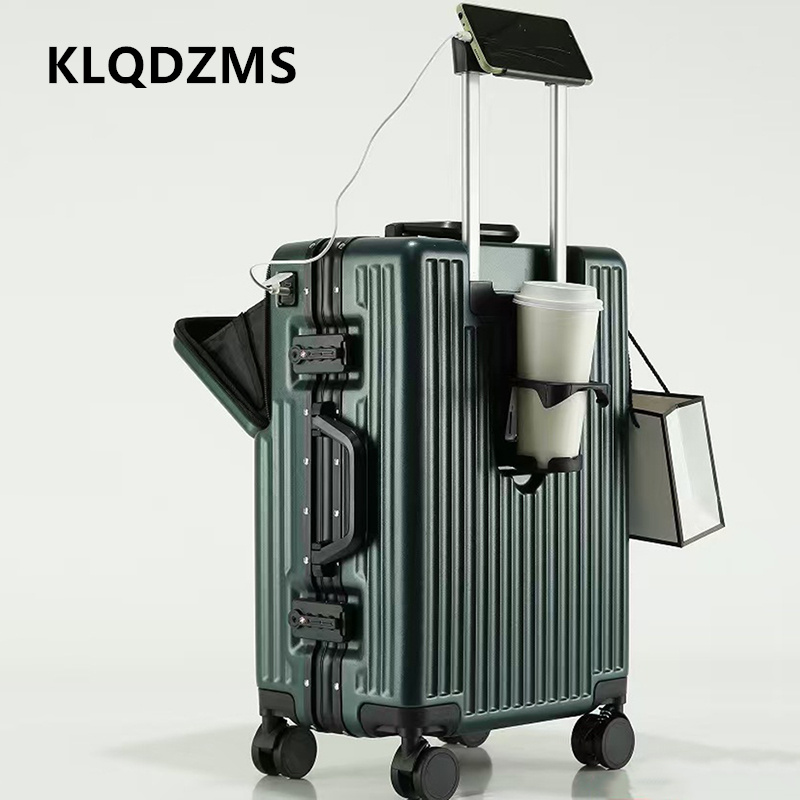 حقيبة سفر متعددة الوظائف من KL - مراجعة Front Opening Laptop Luggage 24 Inch وسعره
