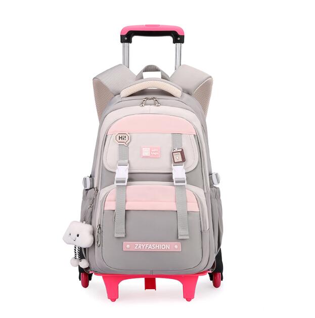 حقيبة ظهر بعجلات للسفر للفتيات - مراجعة Foldable Rolling Luggage Bag وسعره