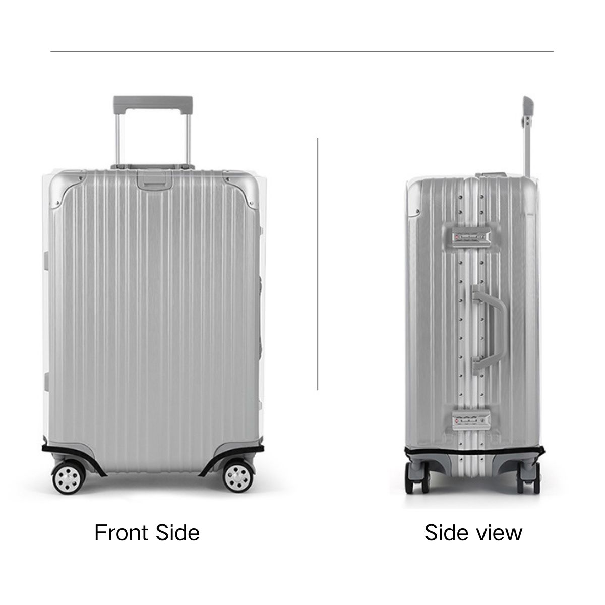 غطاء حماية للأمتعة شفاف سميك،  - مراجعة Waterproof Suitcase Cover Protector وسعره