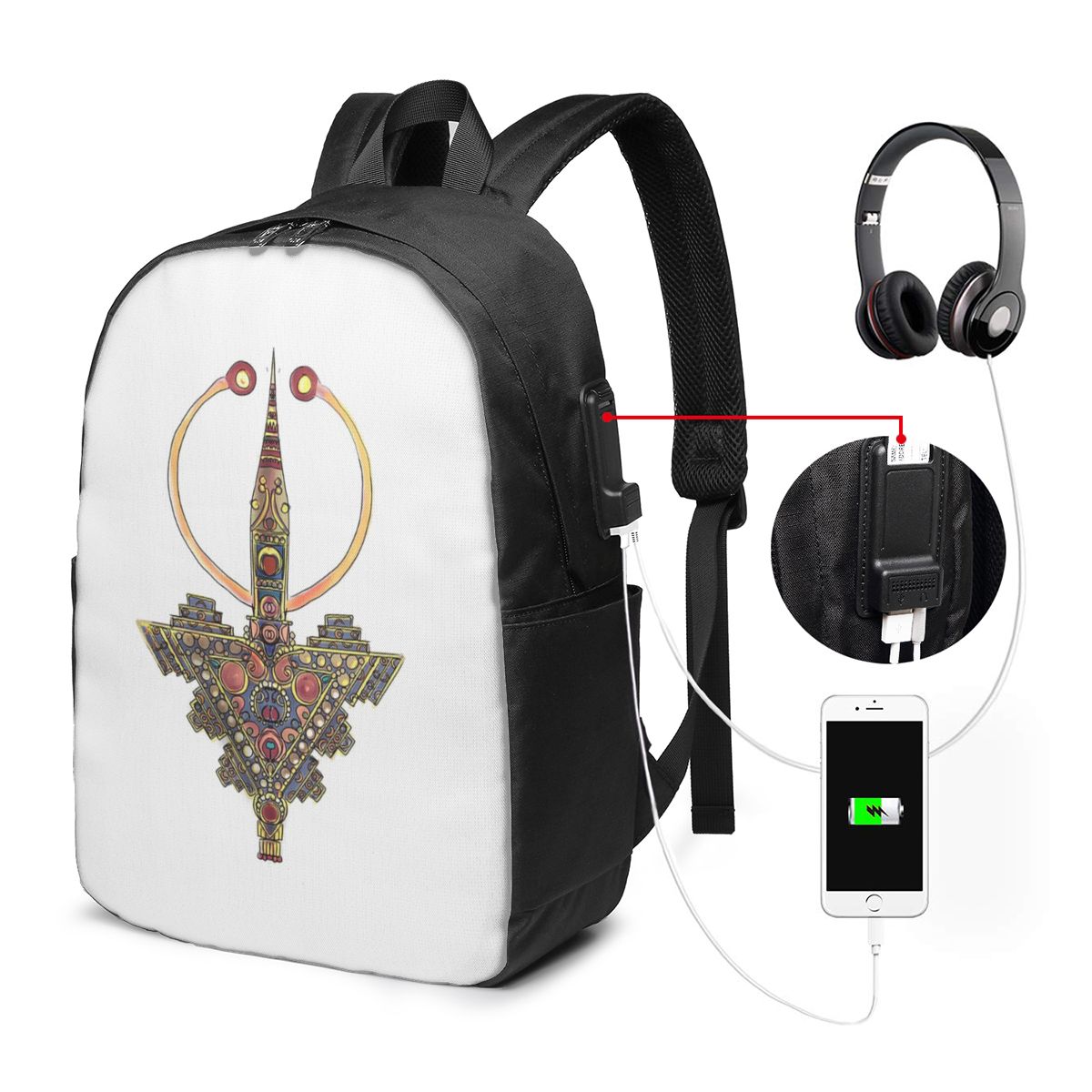 حقيبة ظهر كابيلية أمازيغية مغر - مراجعة Travel Bags وسعره