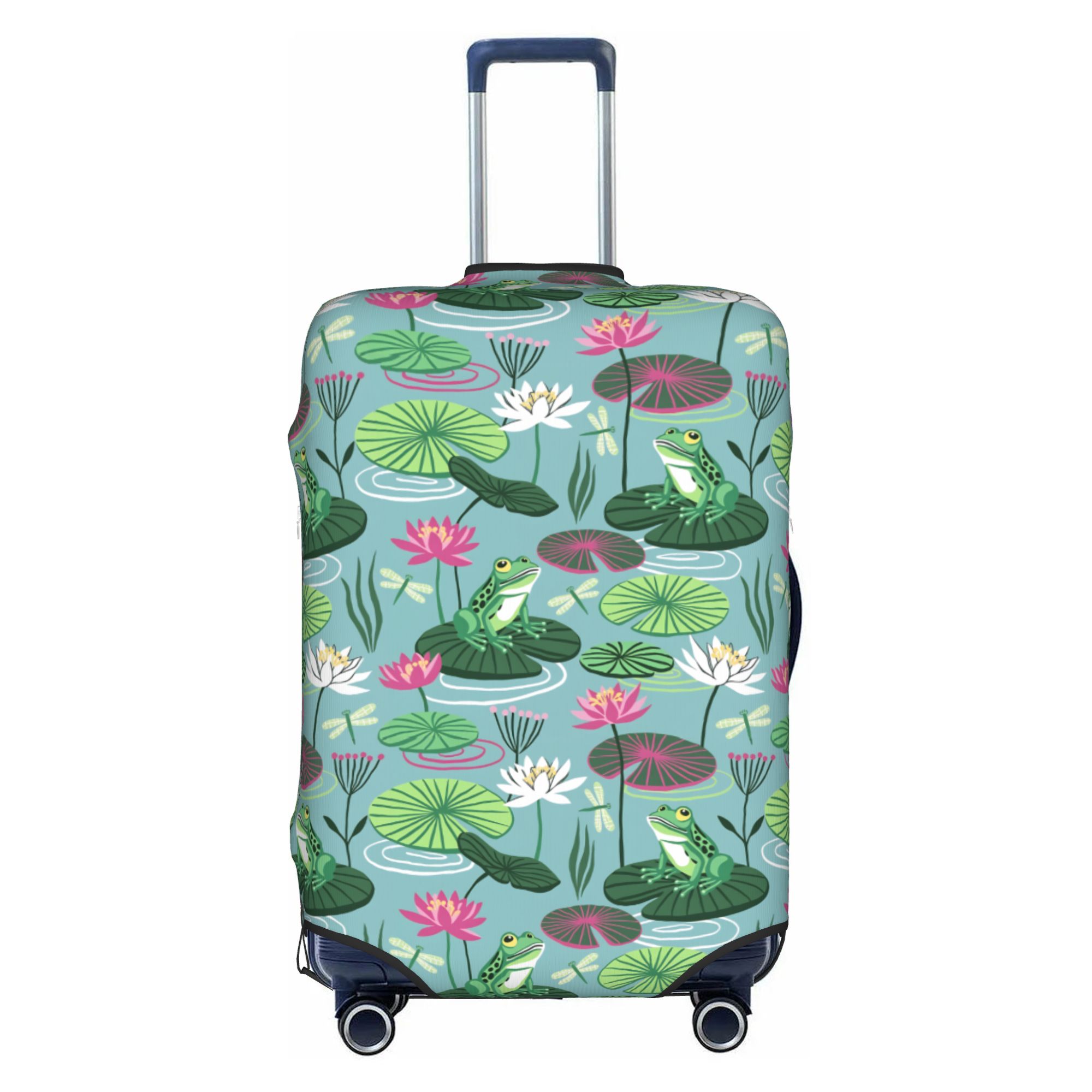 غطاء حقيبة السفر على شكل ضفادع - مراجعة Waterproof Suitcase Cover Protector وسعره
