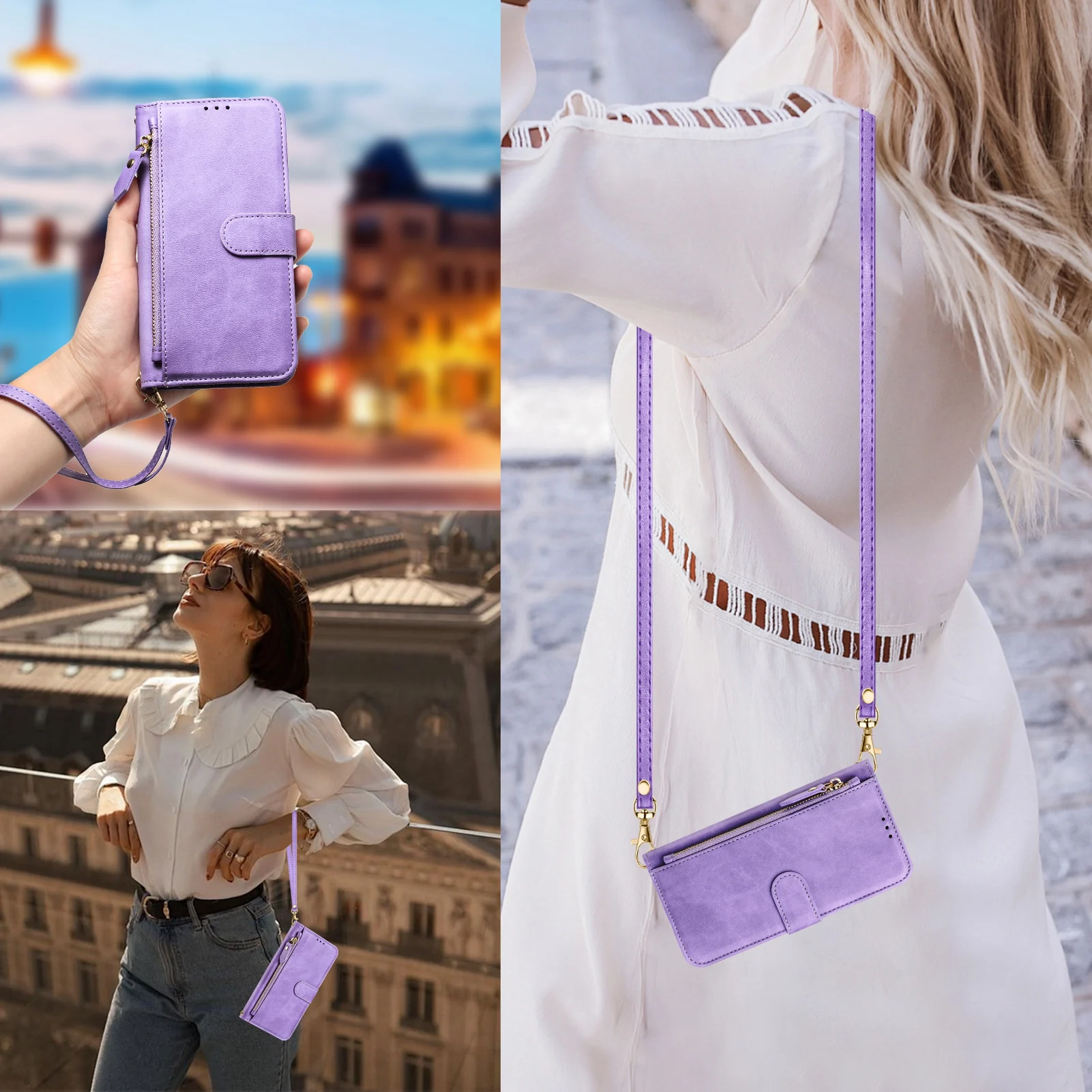 Crossbody سستة بطاقات Solt محف - مراجعة Wallets وسعره