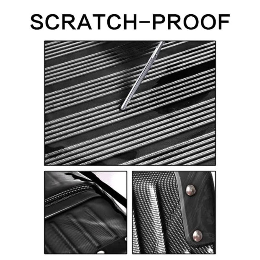 غطاء أمتعة شفاف من PVC مقاوم ل - مراجعة Waterproof Suitcase Cover Protector وسعره